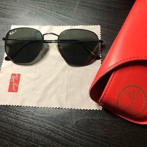 RAYBAN HEXAGONAL FLAT LENSE (POLARIZED)